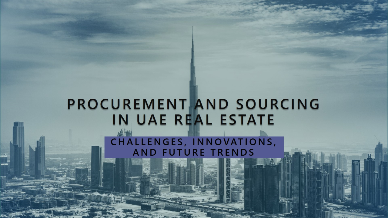 UAE Real Estate Procurement